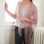 Free Knitting Pattern for a Light and Dreamy Lace Shawl