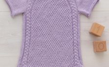 Free Knitting Pattern for a Summer Baby Romper