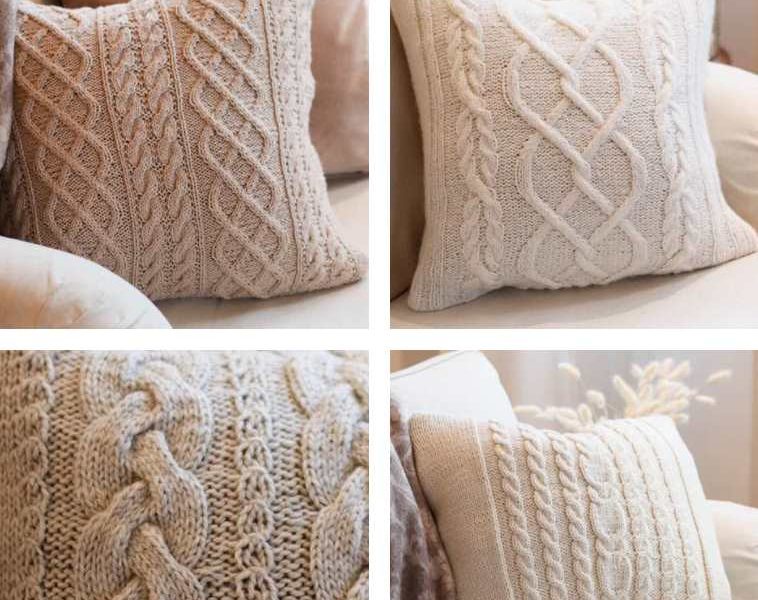 Free Cable Knit Pillow Patterns