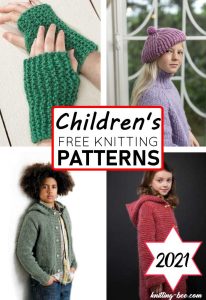 Free Children's Knitting Patterns for 2021