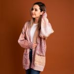 Free Knitting Pattern for a Dropped Shoulder Cardigan