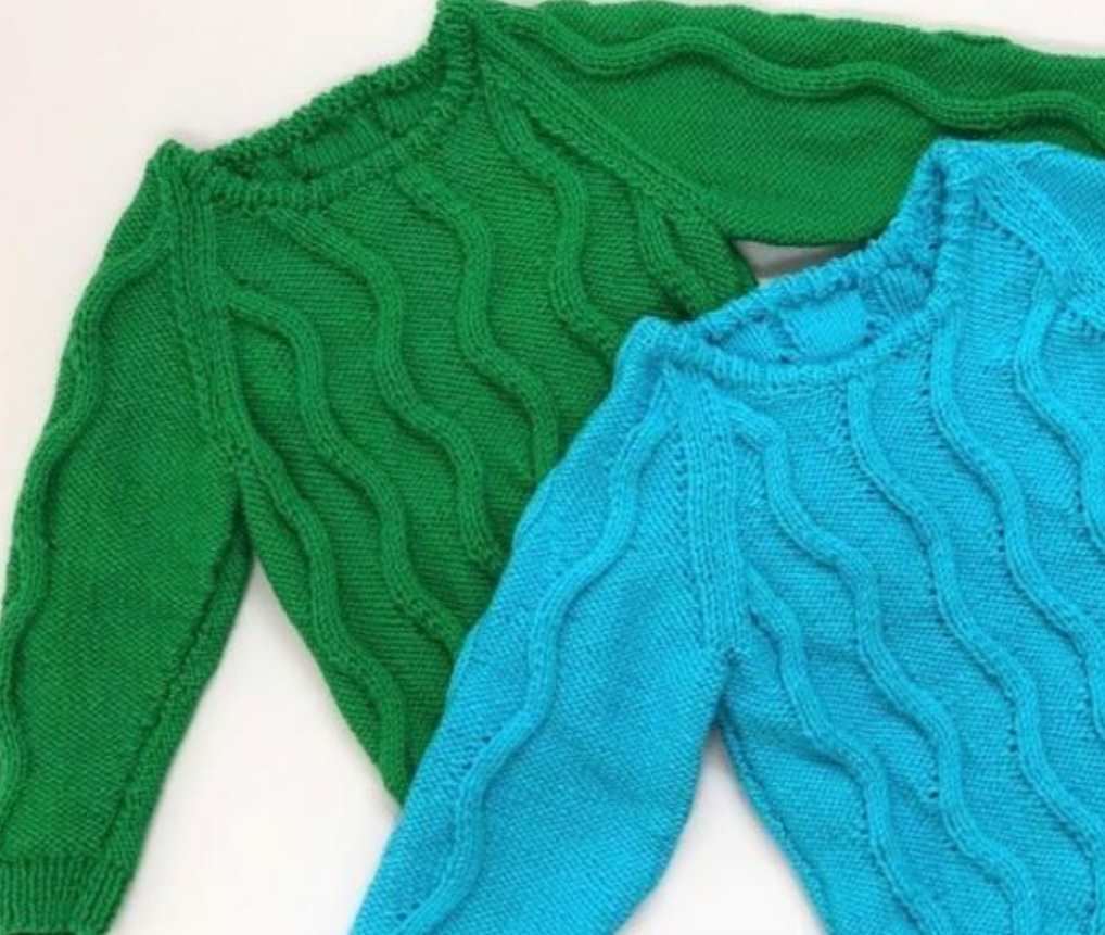 Free sweater knitting pattern for children 2021
