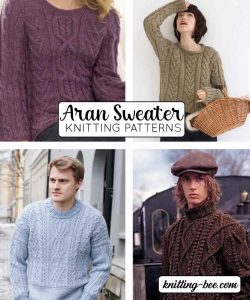 Aran Sweater Knitting Patterns