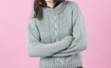 Free Cute Cable Sweater Knitting Pattern