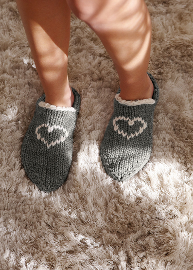 Free Knitting Pattern for Home Socks