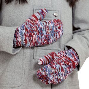 Free Knitting Pattern for Slipped Stitch Mittens