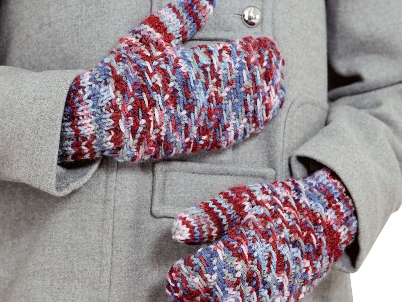 Free Knitting Pattern for Slipped Stitch Mittens