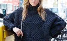 Free Knitting Pattern for a Swancho