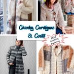 8 Ladies Chunky Cardigan Knitting Patterns Free