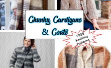 8 Ladies Chunky Cardigan Knitting Patterns Free