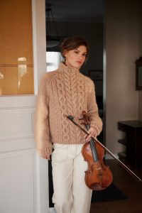 Free Knitting Pattern for a Chunky Cabled Sweater