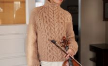 Free Knitting Pattern for a Chunky Cabled Sweater
