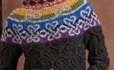 Free Knitting Pattern for a Cliffs Of Moher Sweater