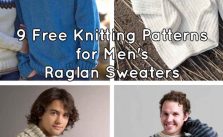 9 Free Knitting Pattern for Men’s Raglan Sweater