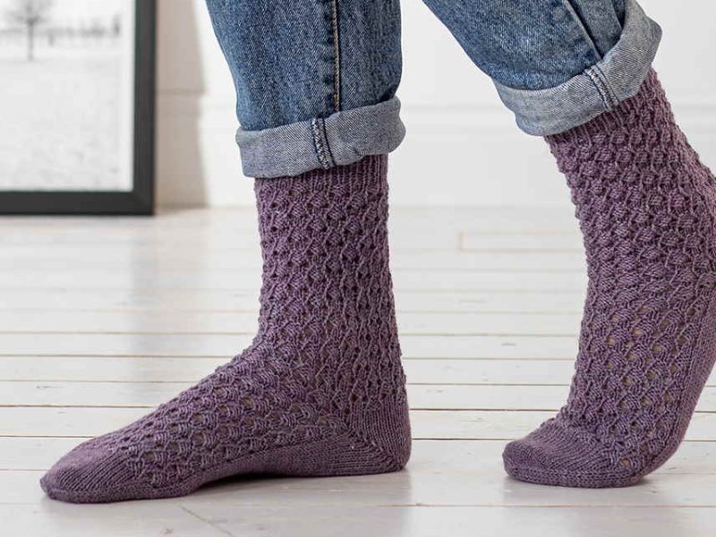Free Knitting Pattern for Sendai Socks