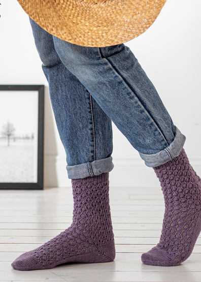 Free Knitting Pattern for Sendai Socks
