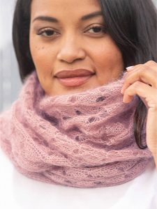 Free Knitting Pattern for a Delicate Lace Scarf