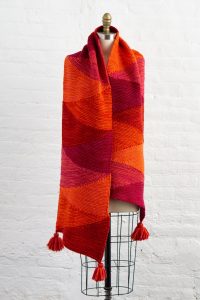 Free Knitting Pattern for a Zing-Zing Wrap