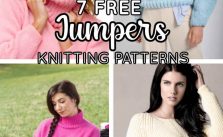 7 Free Knitting Patterns for Women’s Jumpers to Download!
