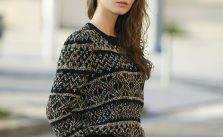 Free Knitting Pattern for a Women’s Jacquard Design Jumper