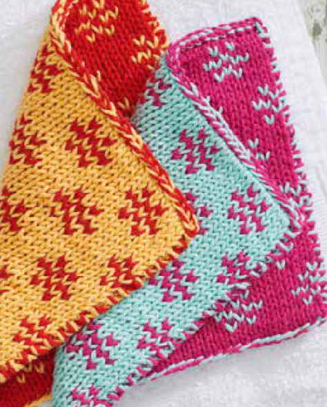 Double Knitting Washcloth Free Pattern