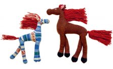 Free Knitting Pattern for a Horse Toy