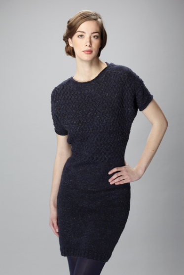 Free knitting pattern for a ladies dress tunic