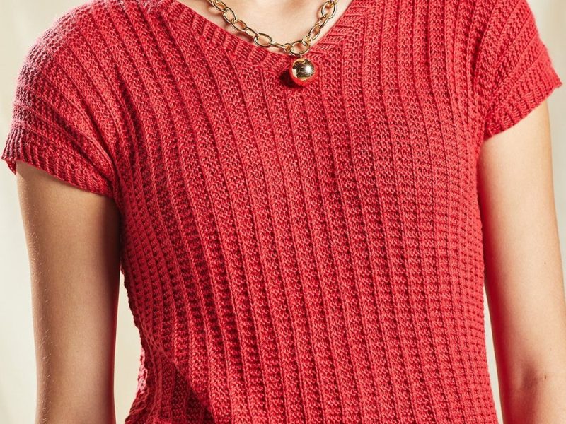 Cherries on Top Free Summer Knit Pattern