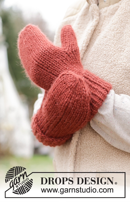 Free Easy Chunky Mittens Knitting Patterns