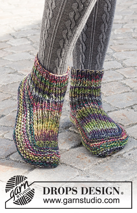 Free Knit Pattern for Pixie Prancers Slippers