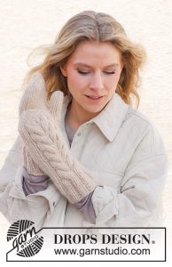 Free Knitting Pattern for Magic Touch Mittens