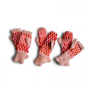 Free Knitting Pattern for a 3 in 1 Hand Warmer