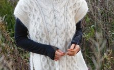 Free Knitting Pattern for a Frozen in Time Slipover Vest