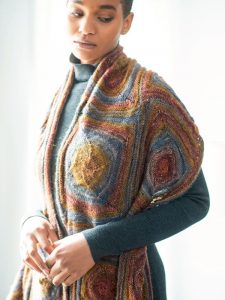 Free Knitting Pattern for a Modular Shawl
