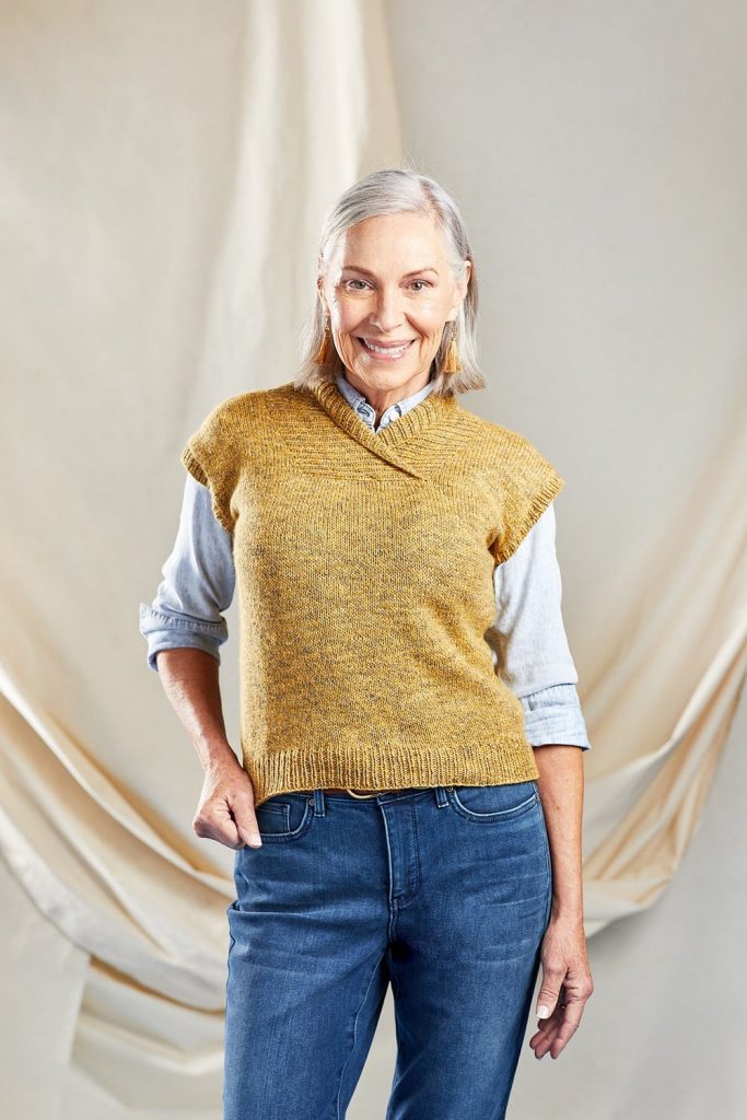 Free Knitting Pattern for a Simone Vest