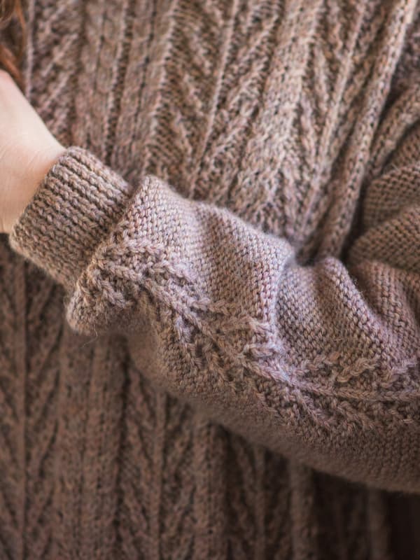 Free Knitting Pattern for the Wyatt Turtleneck Sweater