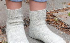 Hopping into Autumn Free Knit Socks for Kids