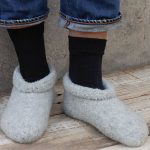 Free Knitting Pattern for Snow Sledders Slippers