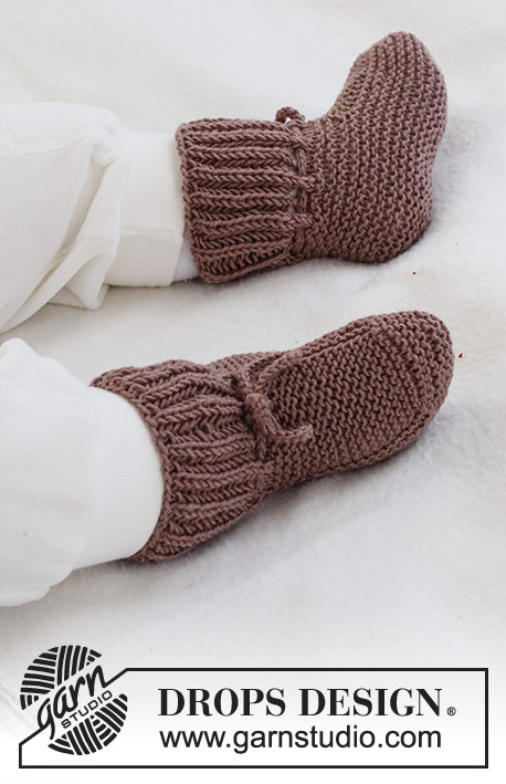 Knitted Baby Slippers Free Pattern