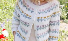 Spring Parade Cardigan and Sweater Free Knit Pattern