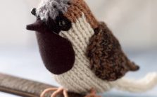 Free Bird Knitting Pattern for a Sparrow Bird