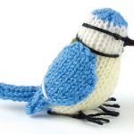 Free Knitting Pattern for a Blue Tit Bird