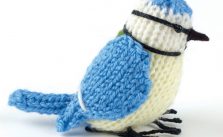 Free Knitting Pattern for a Blue Tit Bird