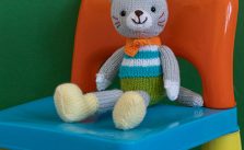 Free Knitting Pattern for an Amigurumi Cat