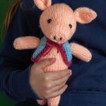 Free Knitting Pattern for an Amigurumi Pig