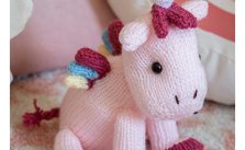Free Knitting Pattern for an Amigurumi Unicorn