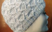 Free Knitting Pattern for a Ladies 4 ply Hat