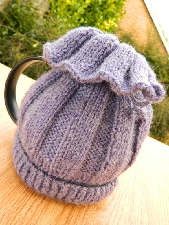 Knitted Tea Cozy for a Bodum Teapot