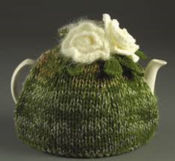 Tearose pot free knitting pattern