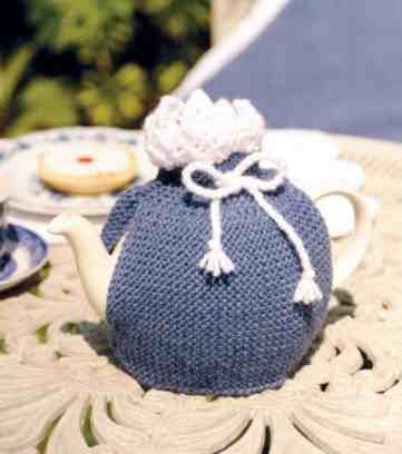 garter tea cosy